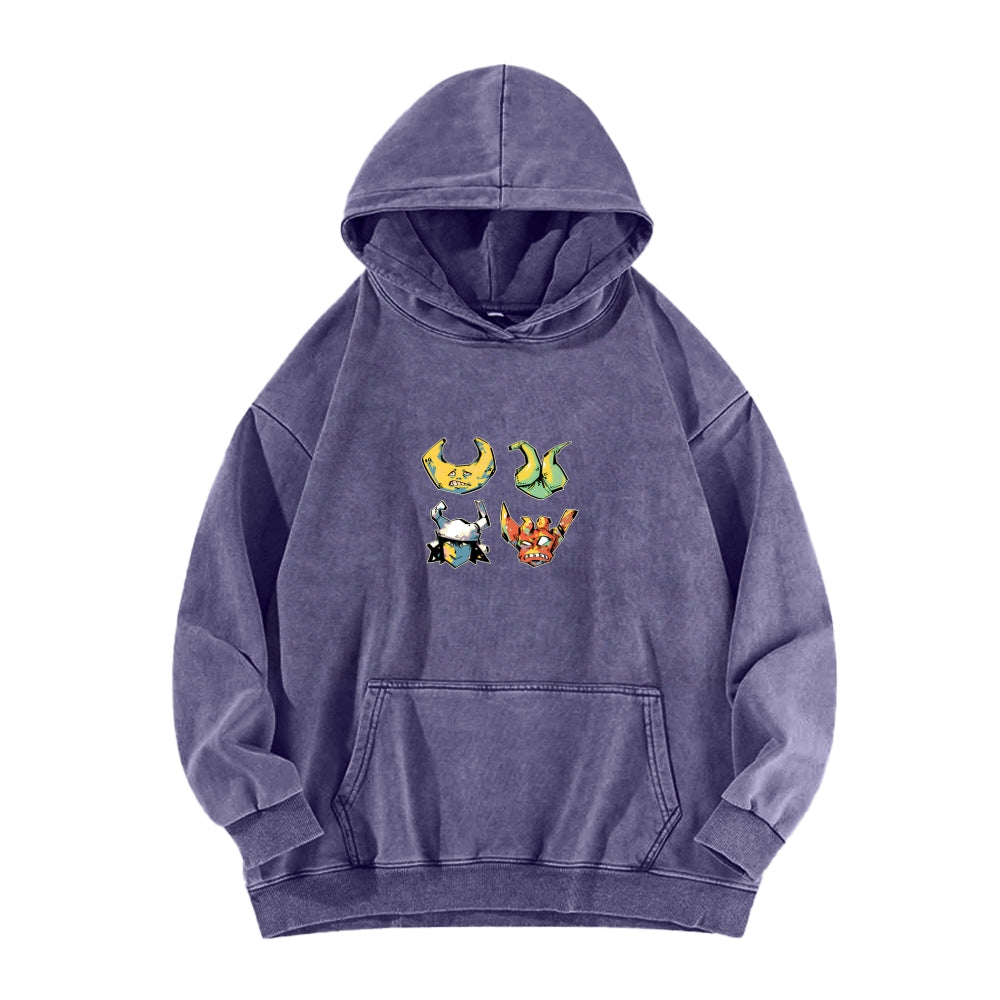 Hylics Unisex Washed Hoodie 2512011536