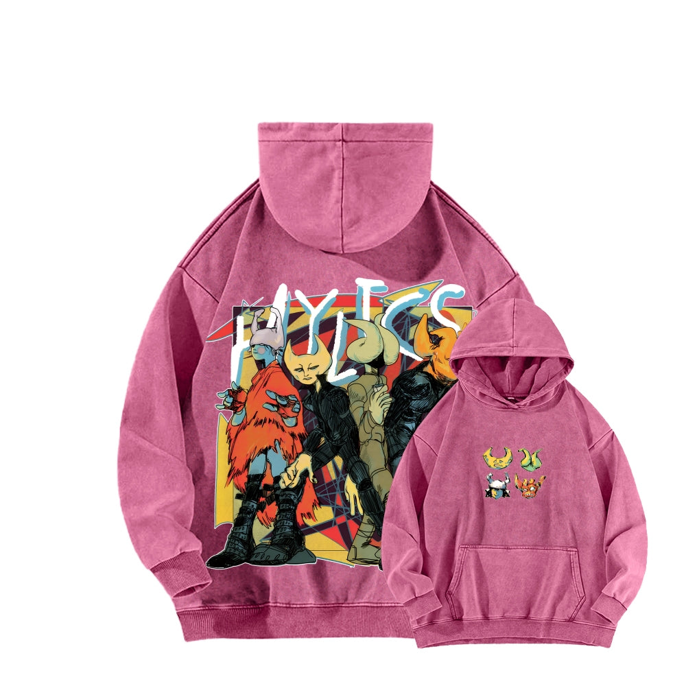 Hylics Unisex Washed Hoodie 2512011536
