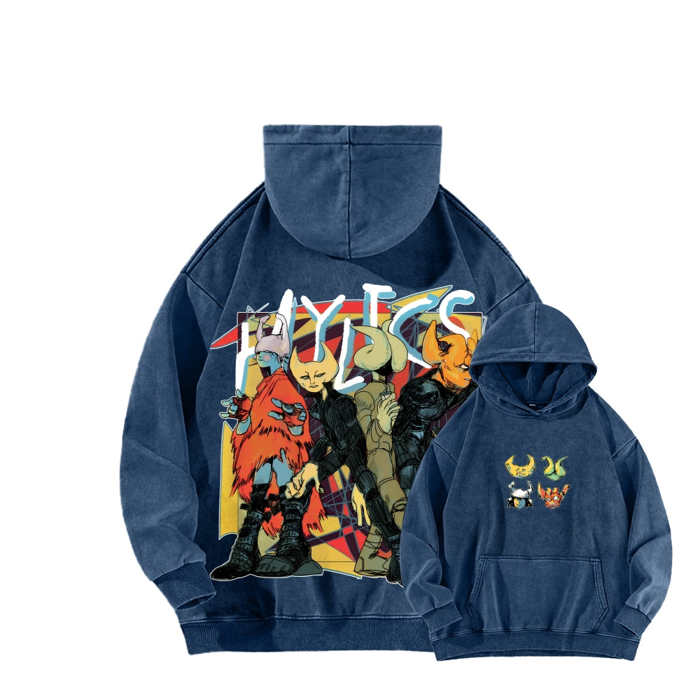 Hylics Unisex Washed Hoodie 2512011536