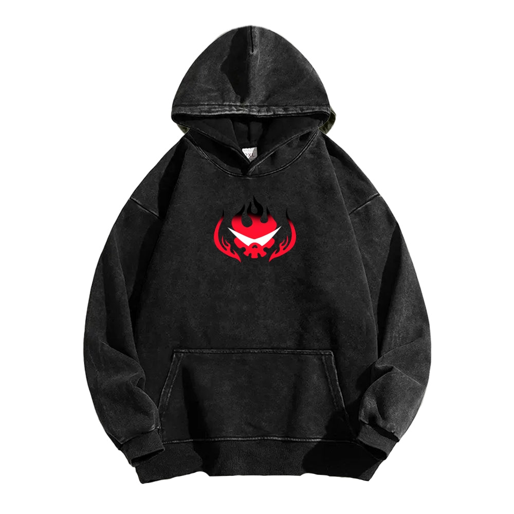 Gurren lagann Tengen Toppa Unisex Washed Hoodie 2512011748