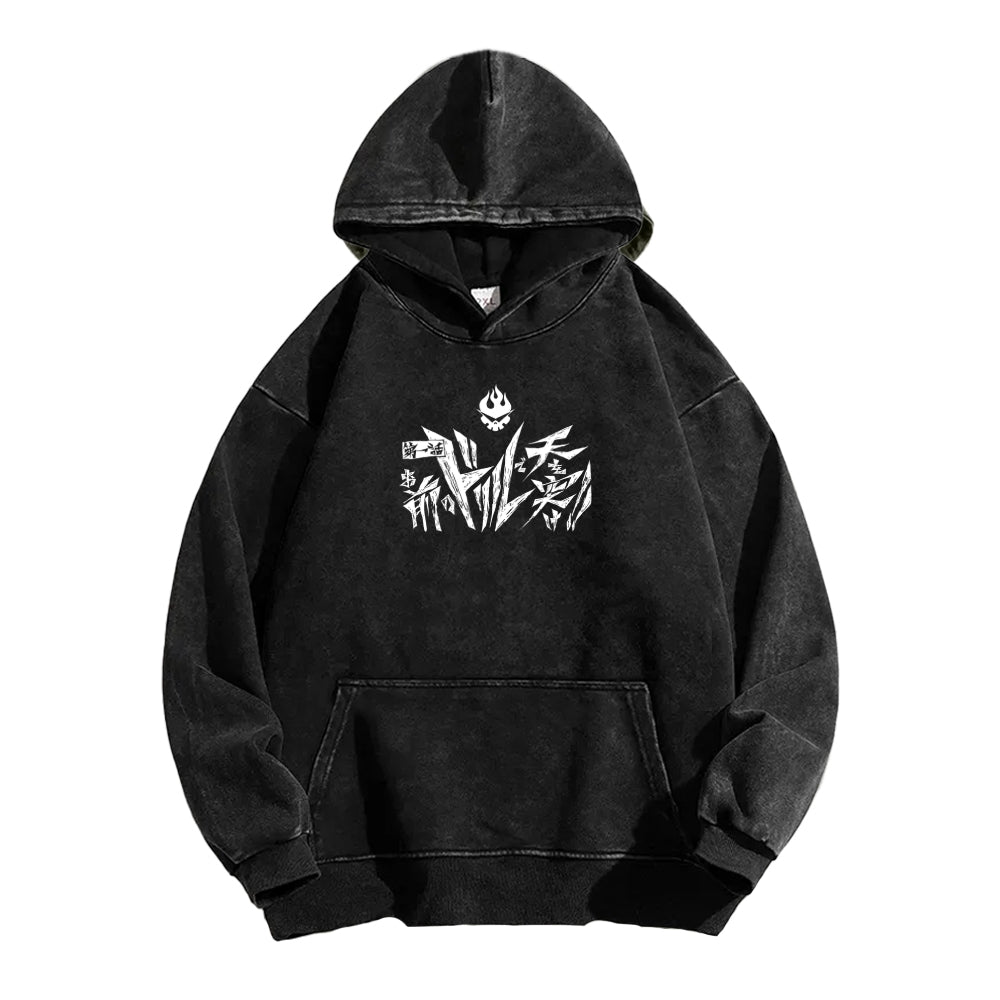 Gurren lagann Tengen Toppa Unisex Washed Hoodie 2512011764