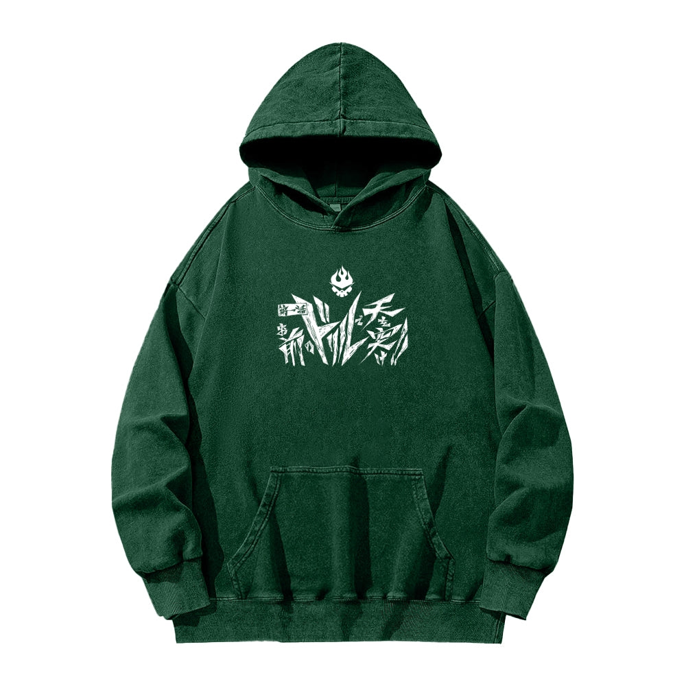 Gurren lagann Tengen Toppa Unisex Washed Hoodie 2512011764