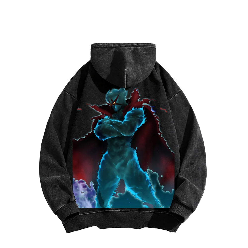 Gurren lagann Tengen Toppa Unisex Washed Hoodie 2512011778
