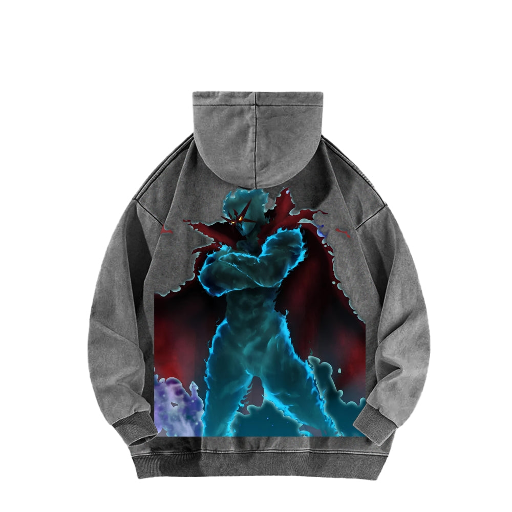 Gurren lagann Tengen Toppa Unisex Washed Hoodie 2512011778