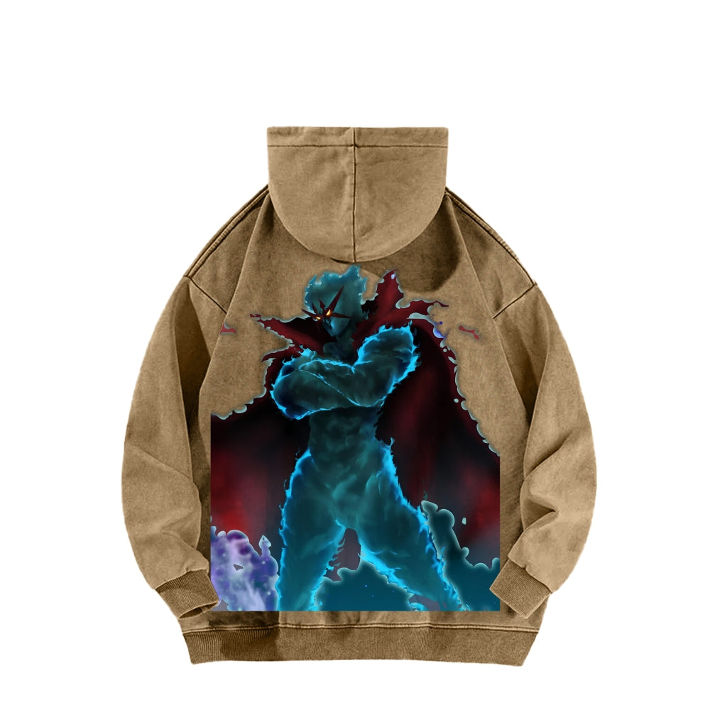 Gurren lagann Tengen Toppa Unisex Washed Hoodie 2512011778