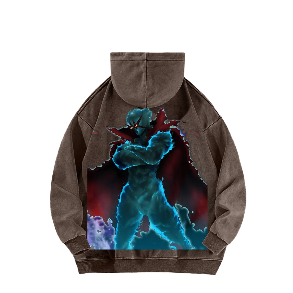 Gurren lagann Tengen Toppa Unisex Washed Hoodie 2512011778