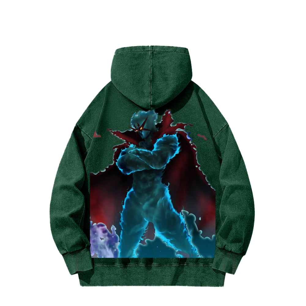 Gurren lagann Tengen Toppa Unisex Washed Hoodie 2512011778