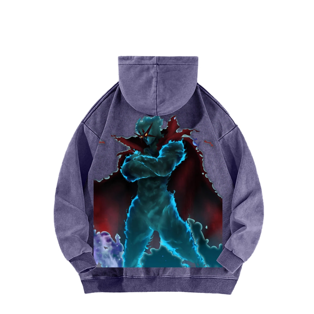 Gurren lagann Tengen Toppa Unisex Washed Hoodie 2512011778