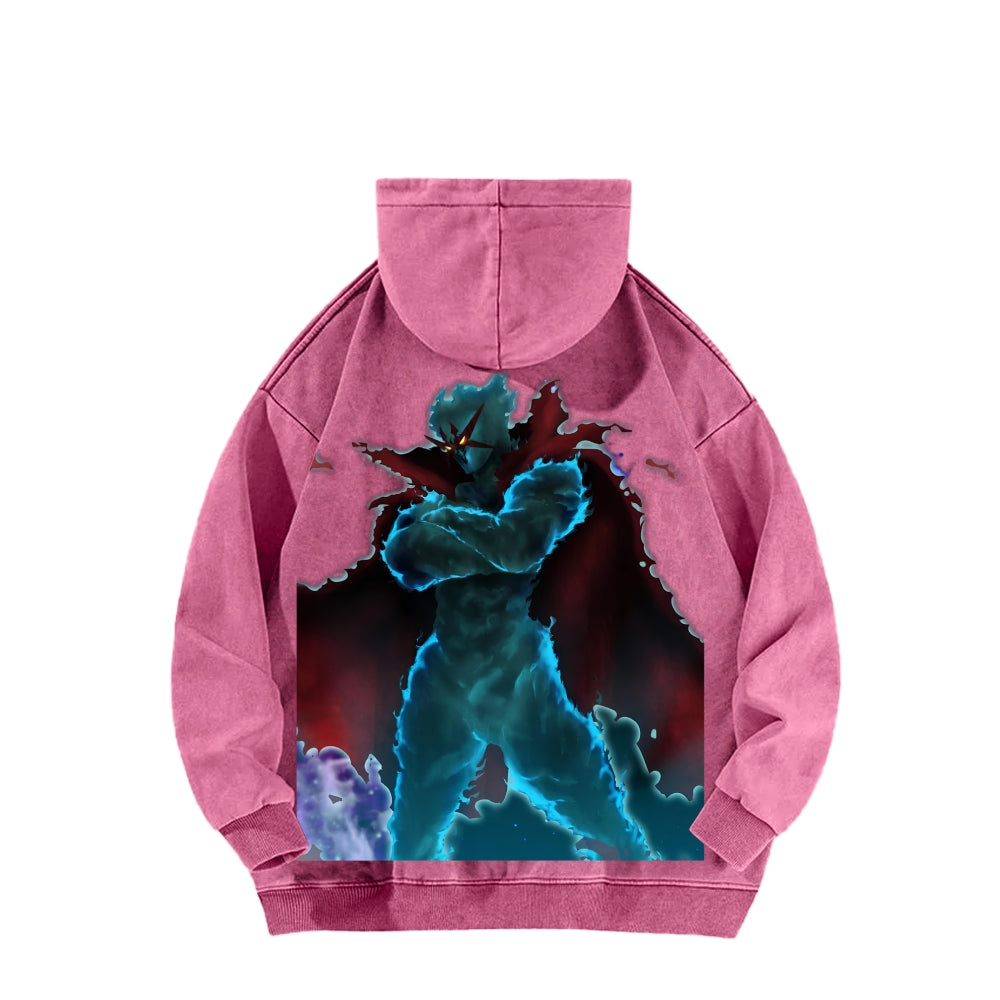 Gurren lagann Tengen Toppa Unisex Washed Hoodie 2512011778