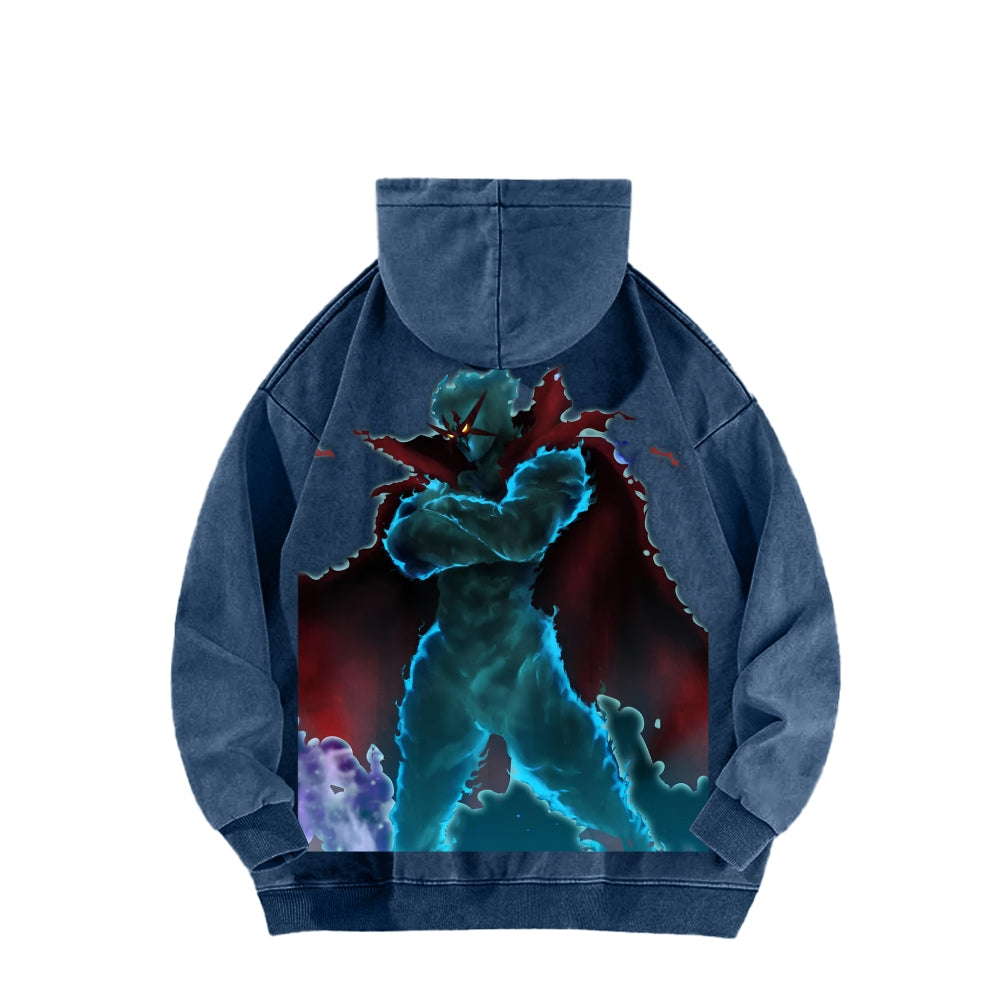 Gurren lagann Tengen Toppa Unisex Washed Hoodie 2512011778