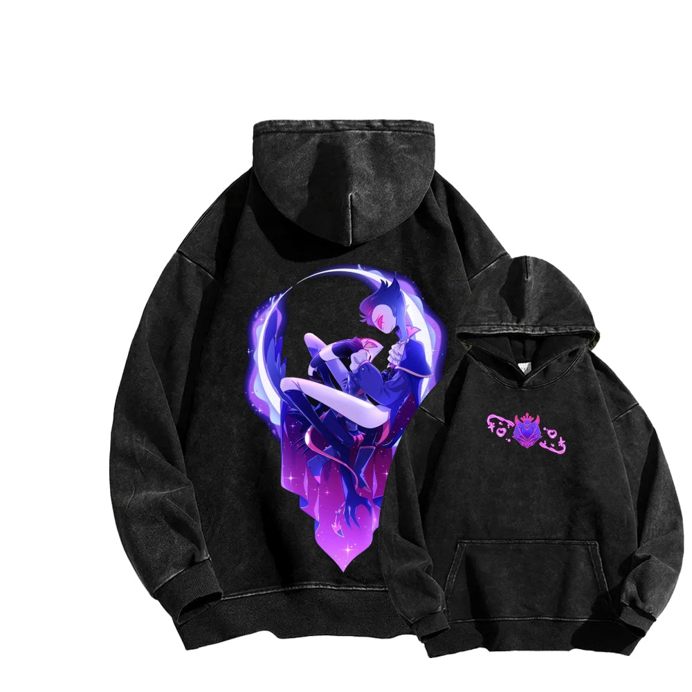 Helluva Boss Unisex Washed Hoodie 2512013327