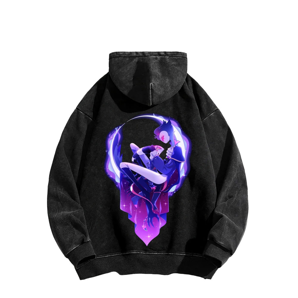 Helluva Boss Unisex Washed Hoodie 2512013327