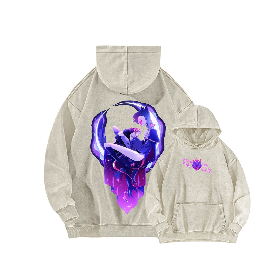 Helluva Boss Unisex Washed Hoodie 2512013327
