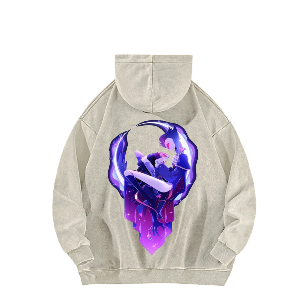 Helluva Boss Unisex Washed Hoodie 2512013327