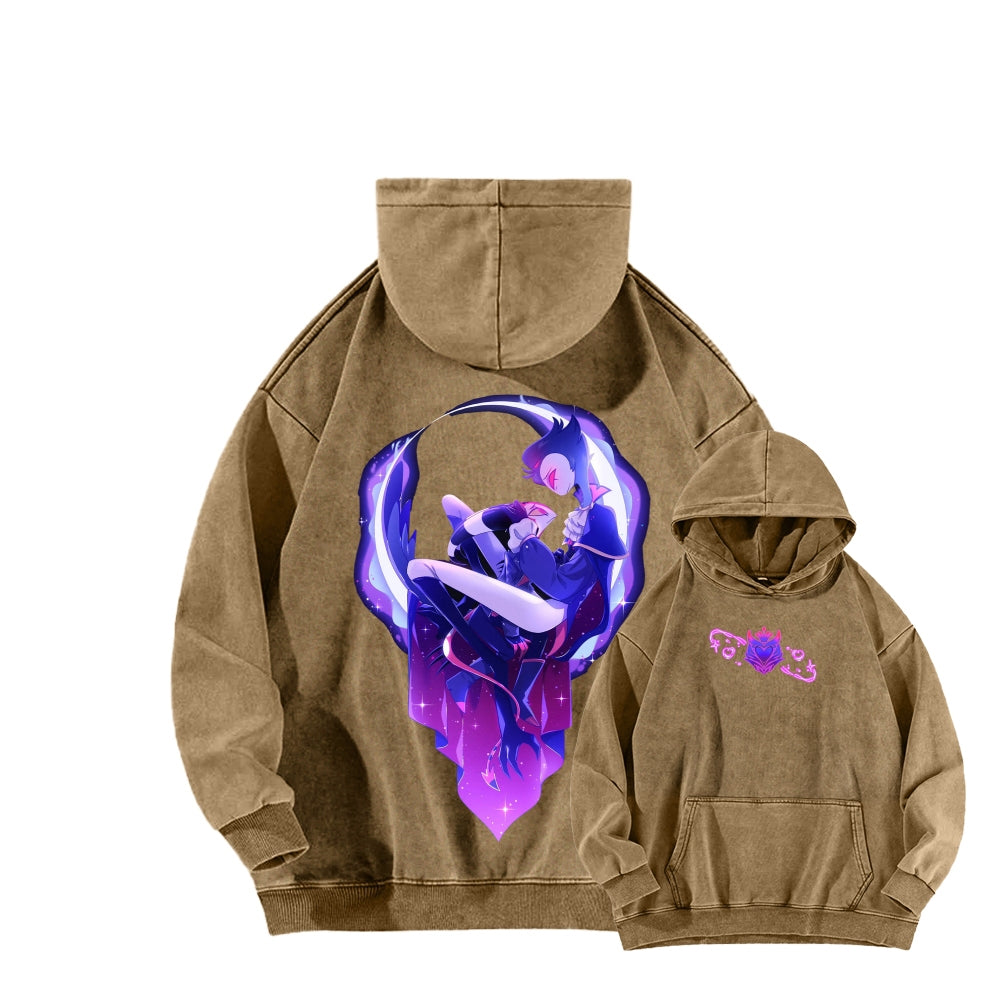 Helluva Boss Unisex Washed Hoodie 2512013327
