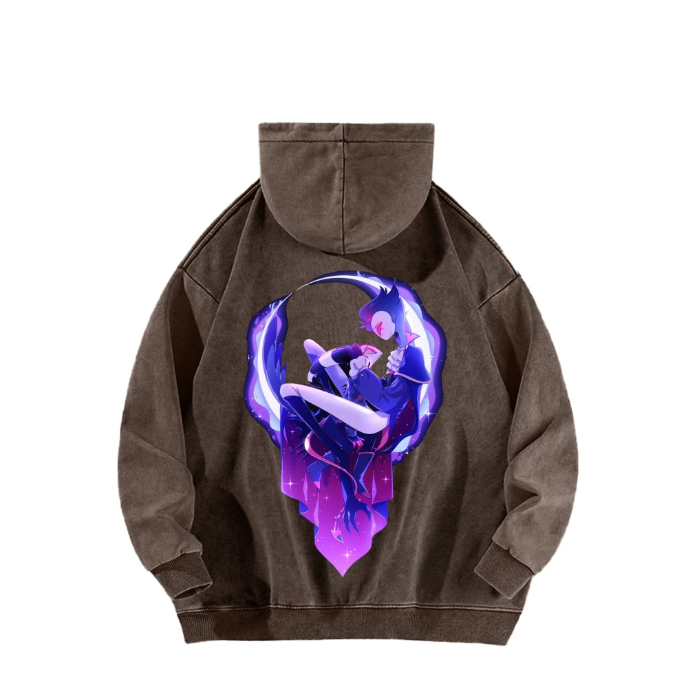 Helluva Boss Unisex Washed Hoodie 2512013327