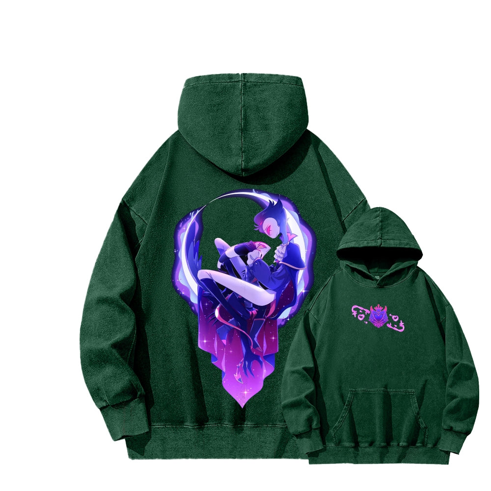 Helluva Boss Unisex Washed Hoodie 2512013327