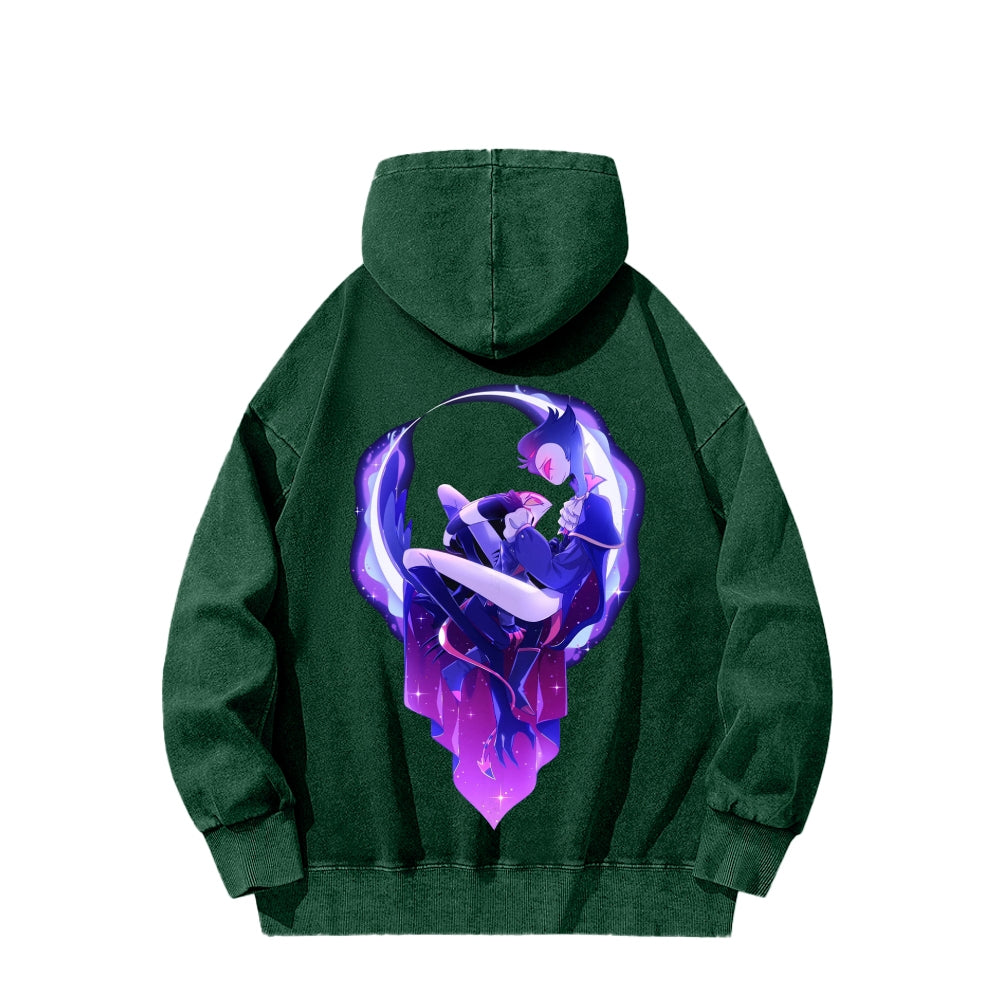 Helluva Boss Unisex Washed Hoodie 2512013327