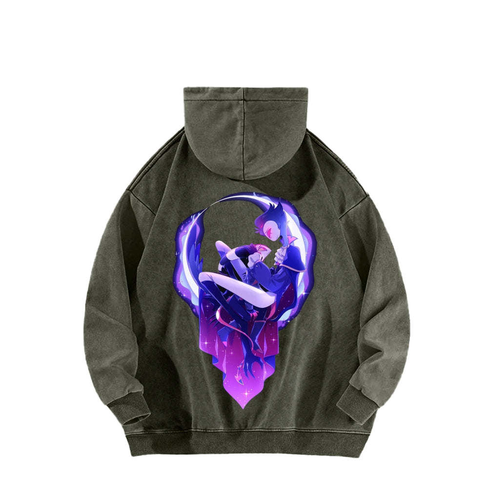 Helluva Boss Unisex Washed Hoodie 2512013327