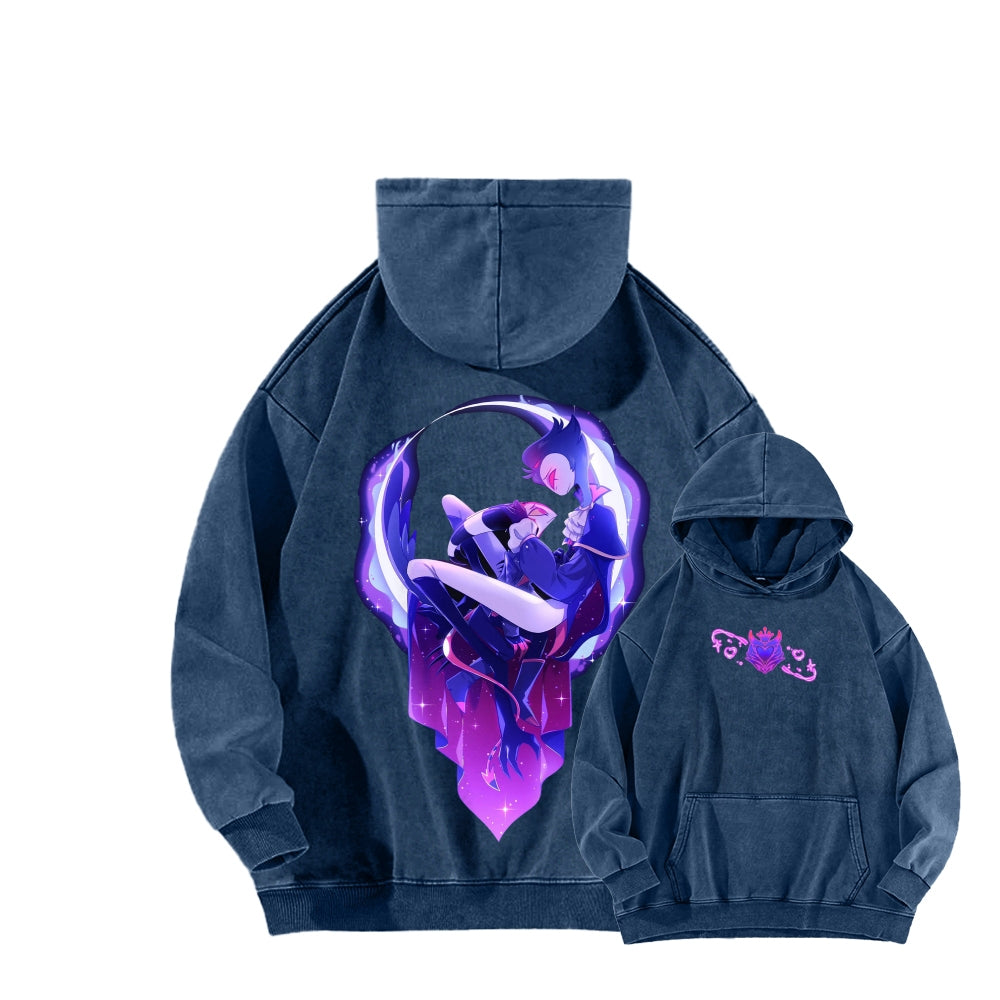 Helluva Boss Unisex Washed Hoodie 2512013327
