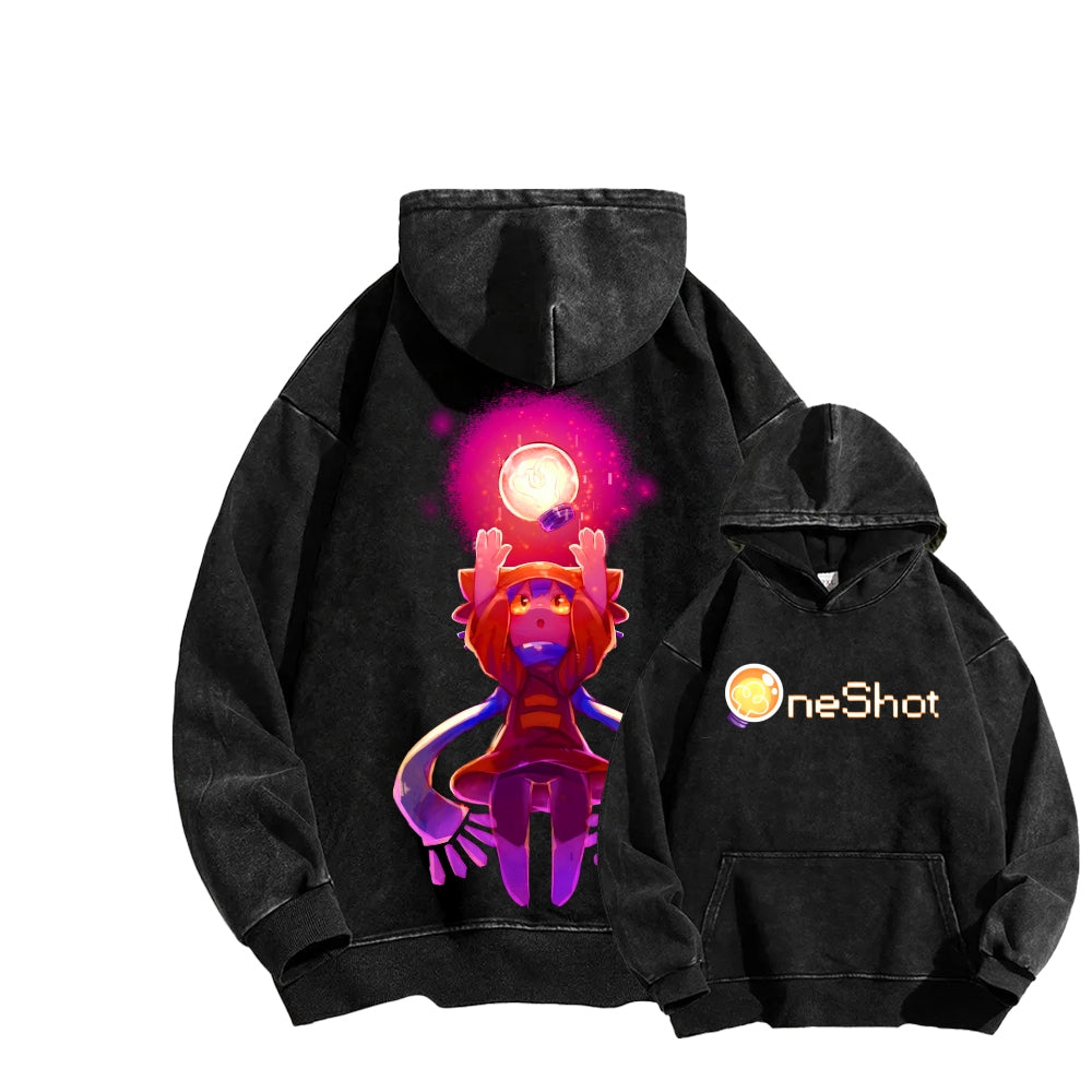 OneShot Unisex Washed Hoodie 2512015074