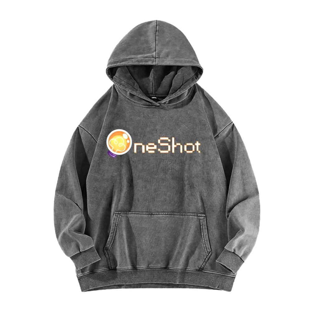 OneShot Unisex Washed Hoodie 2512015074