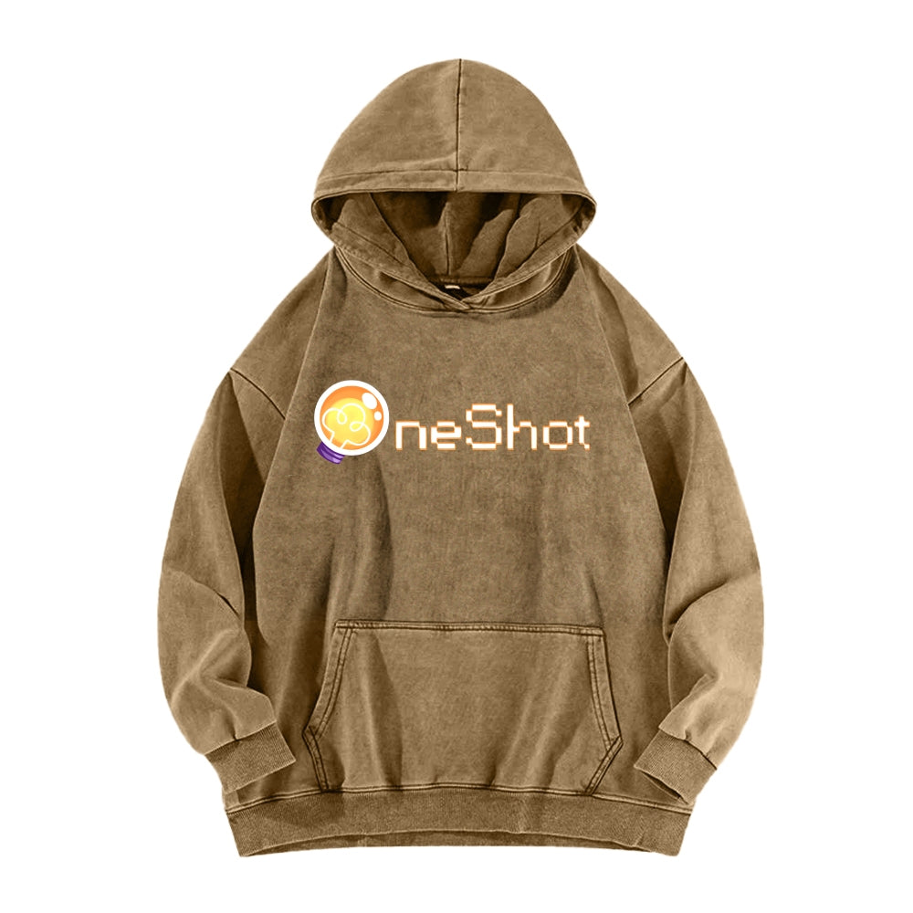 OneShot Unisex Washed Hoodie 2512015074