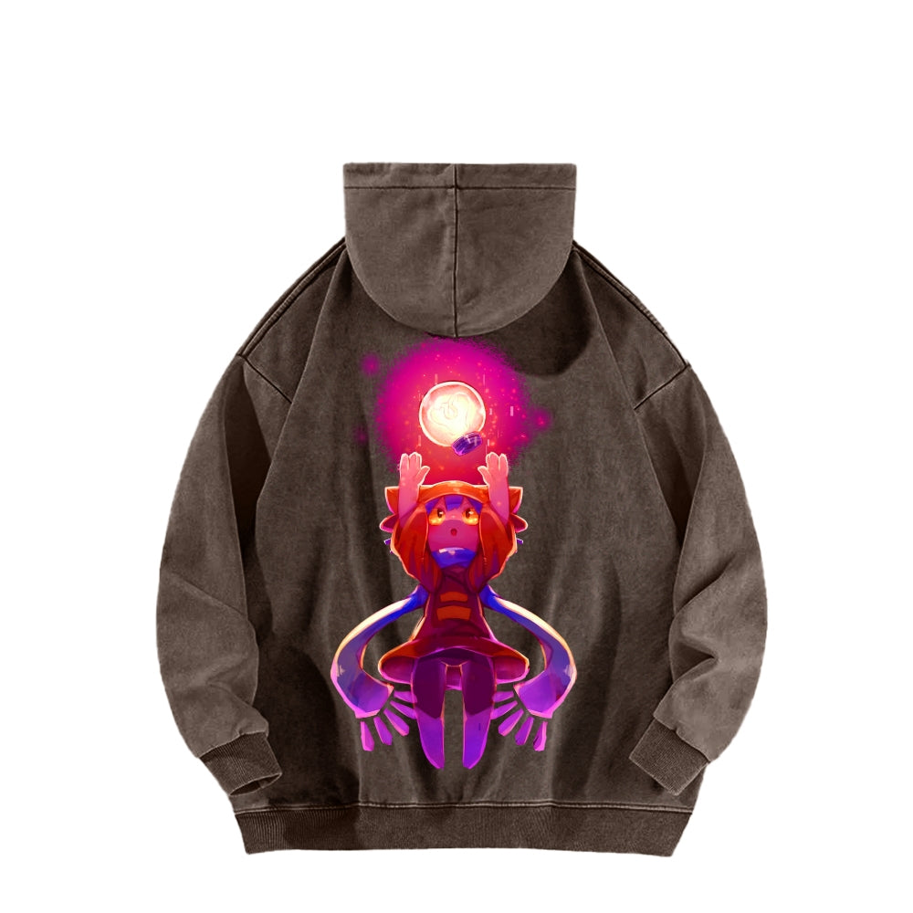 OneShot Unisex Washed Hoodie 2512015074
