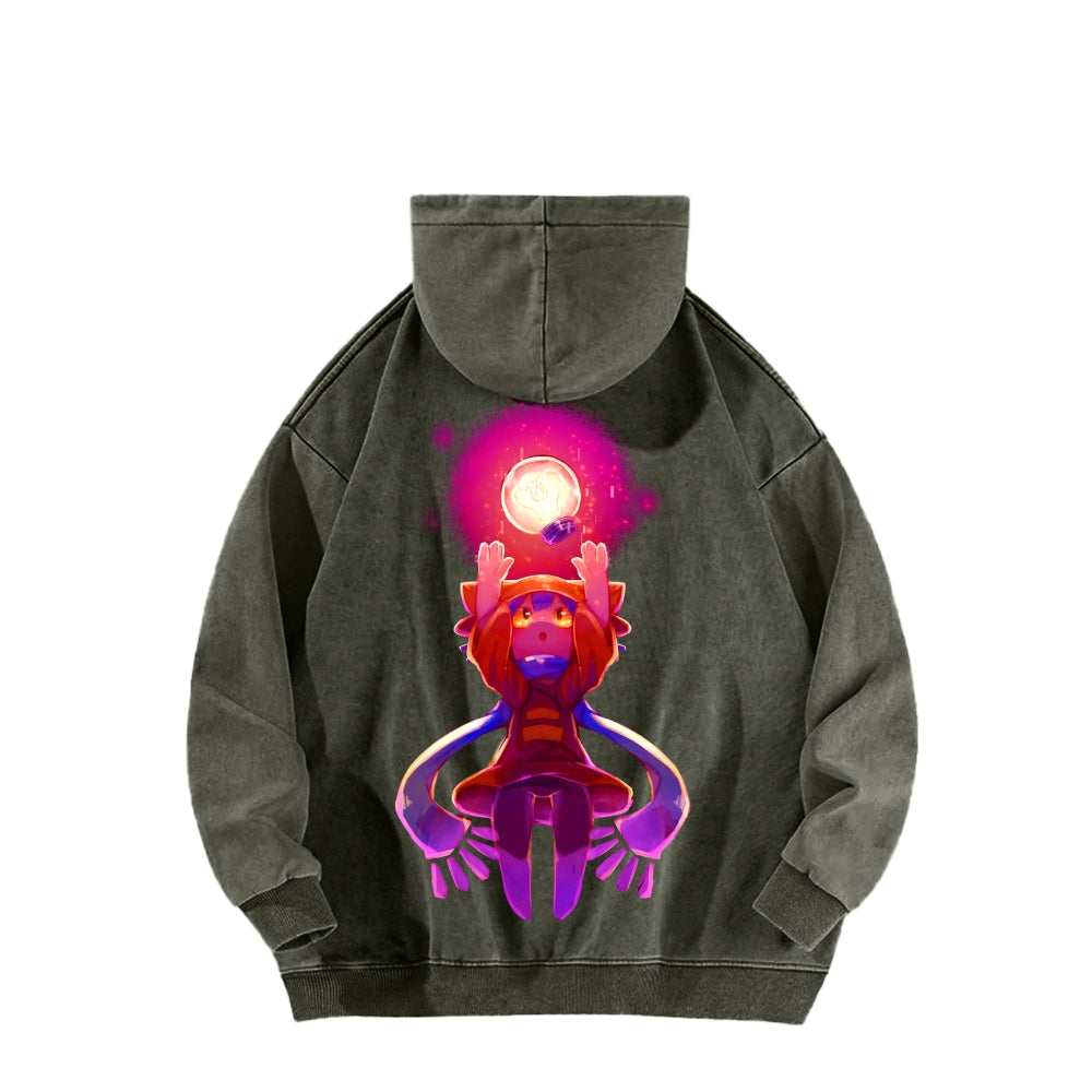 OneShot Unisex Washed Hoodie 2512015074