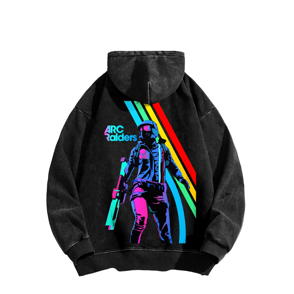 ARC Raiders Unisex Washed Hoodie 2512015863