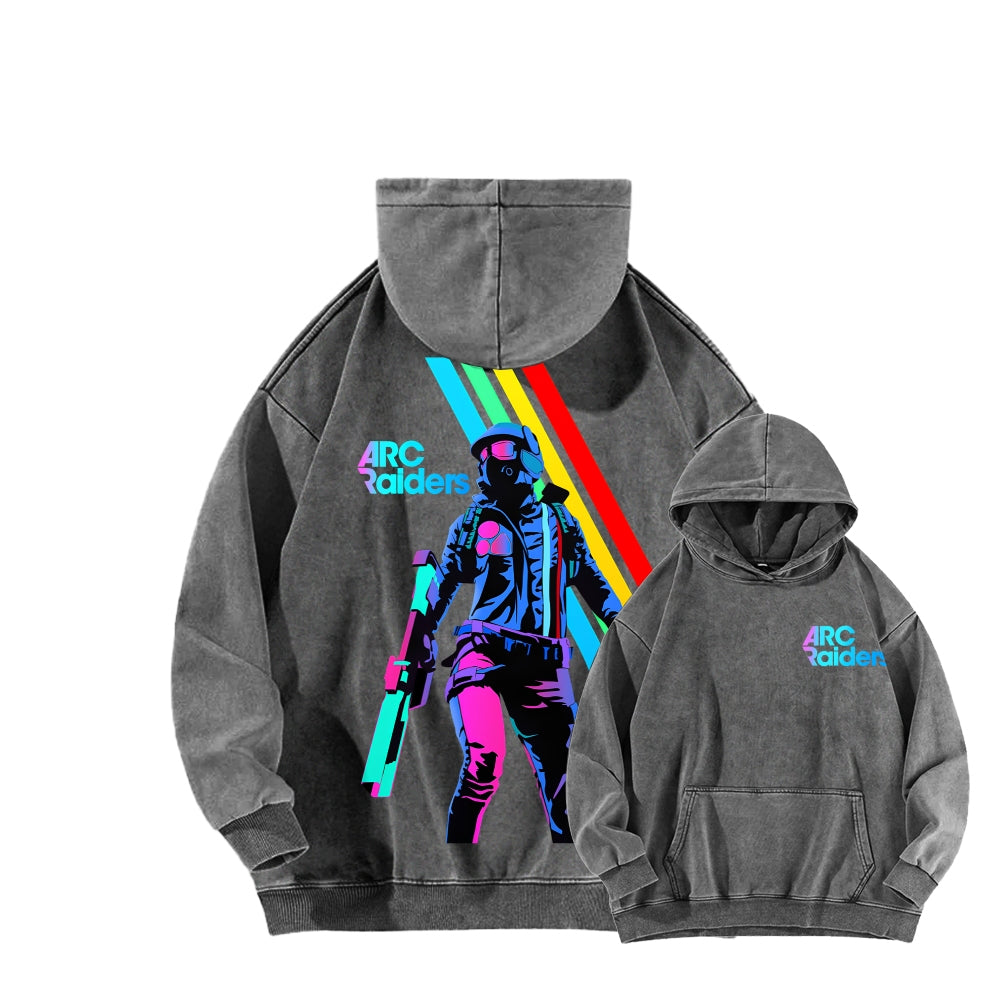 ARC Raiders Unisex Washed Hoodie 2512015863