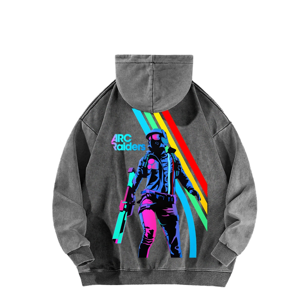 ARC Raiders Unisex Washed Hoodie 2512015863