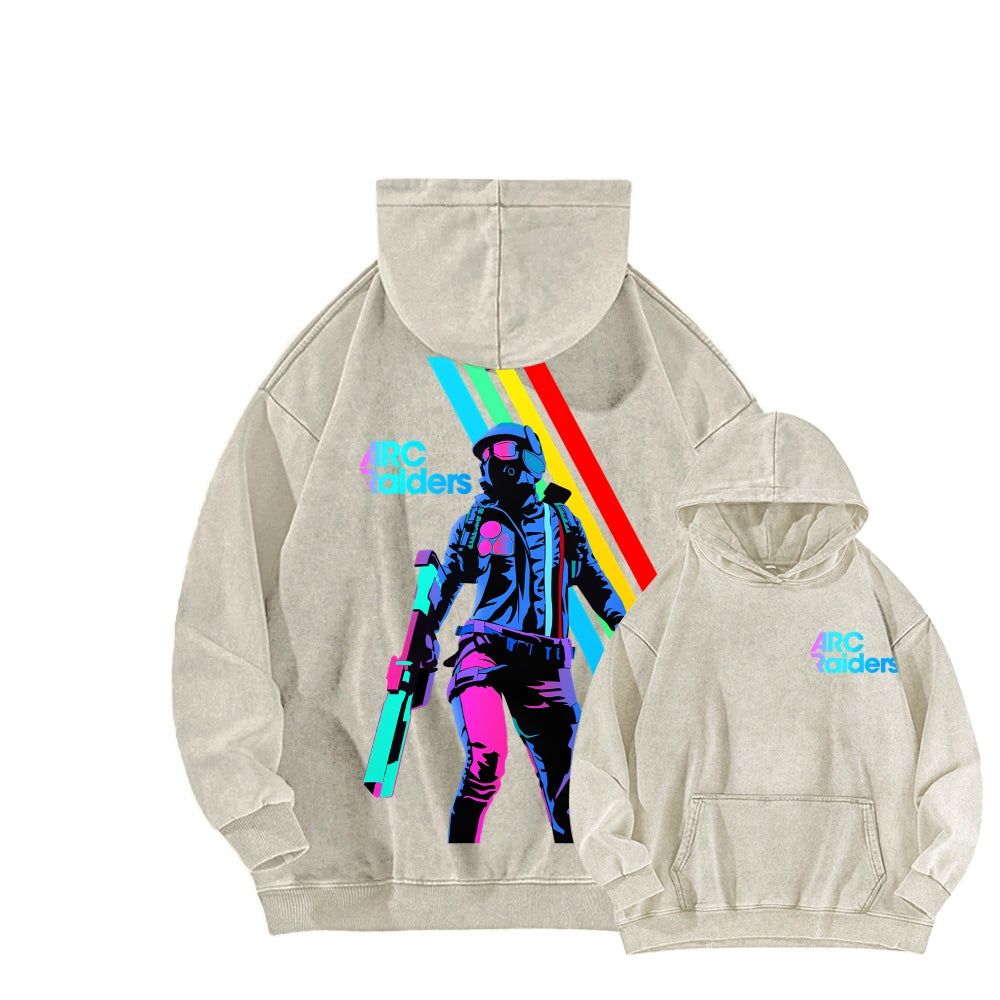 ARC Raiders Unisex Washed Hoodie 2512015863
