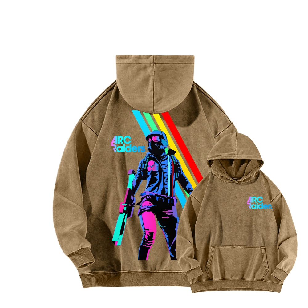 ARC Raiders Unisex Washed Hoodie 2512015863