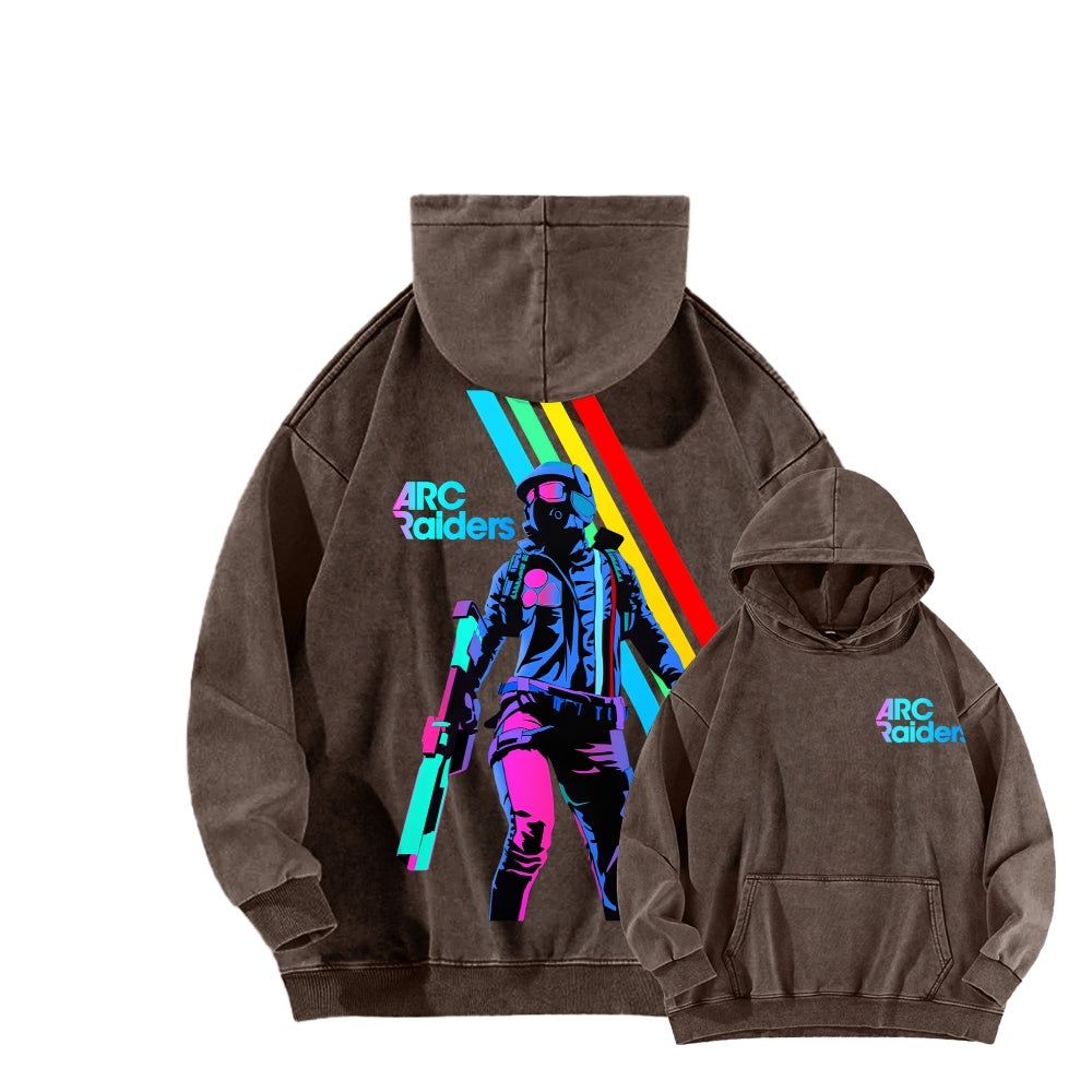 ARC Raiders Unisex Washed Hoodie 2512015863