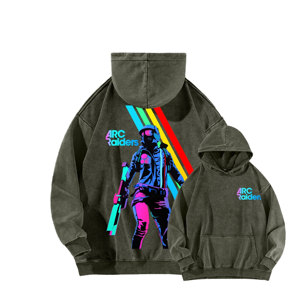 ARC Raiders Unisex Washed Hoodie 2512015863