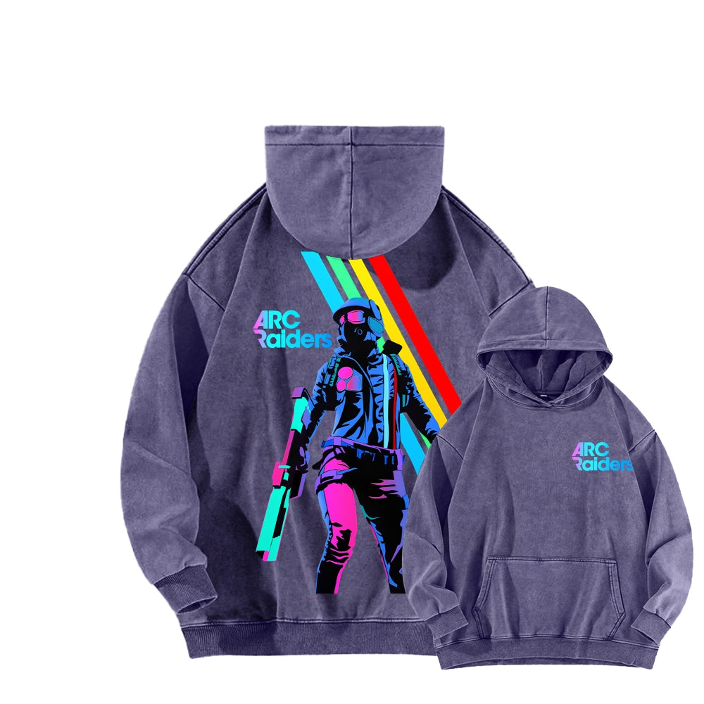 ARC Raiders Unisex Washed Hoodie 2512015863