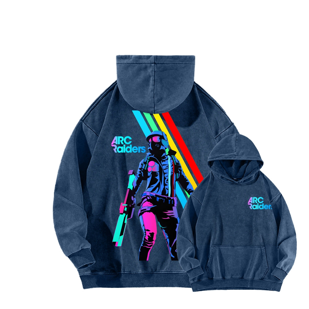 ARC Raiders Unisex Washed Hoodie 2512015863