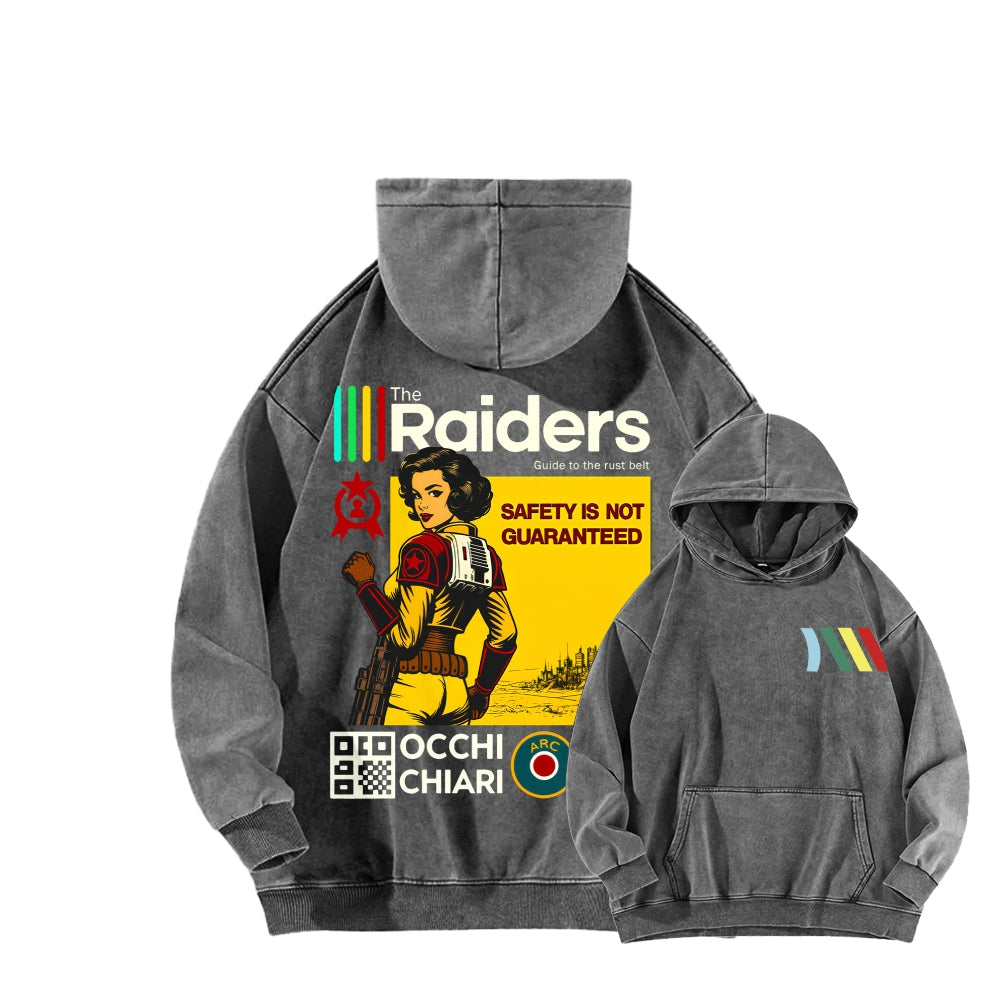 ARC Raiders Unisex Washed Hoodie 2512015865