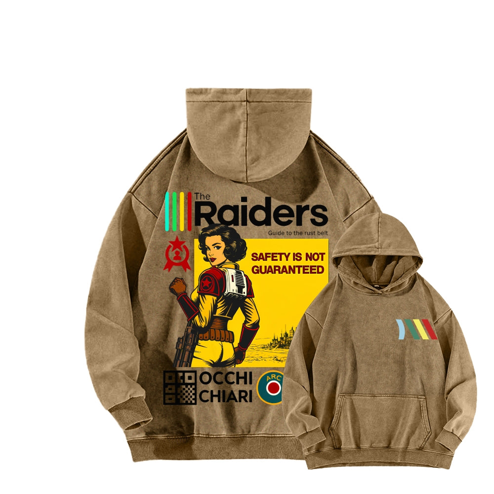 ARC Raiders Unisex Washed Hoodie 2512015865