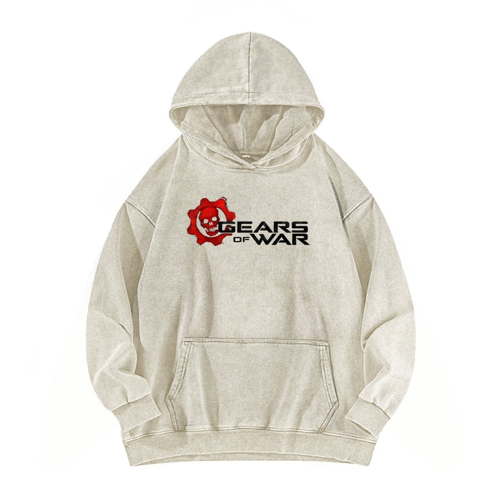 Gears of War Unisex Washed Hoodie 2512017439