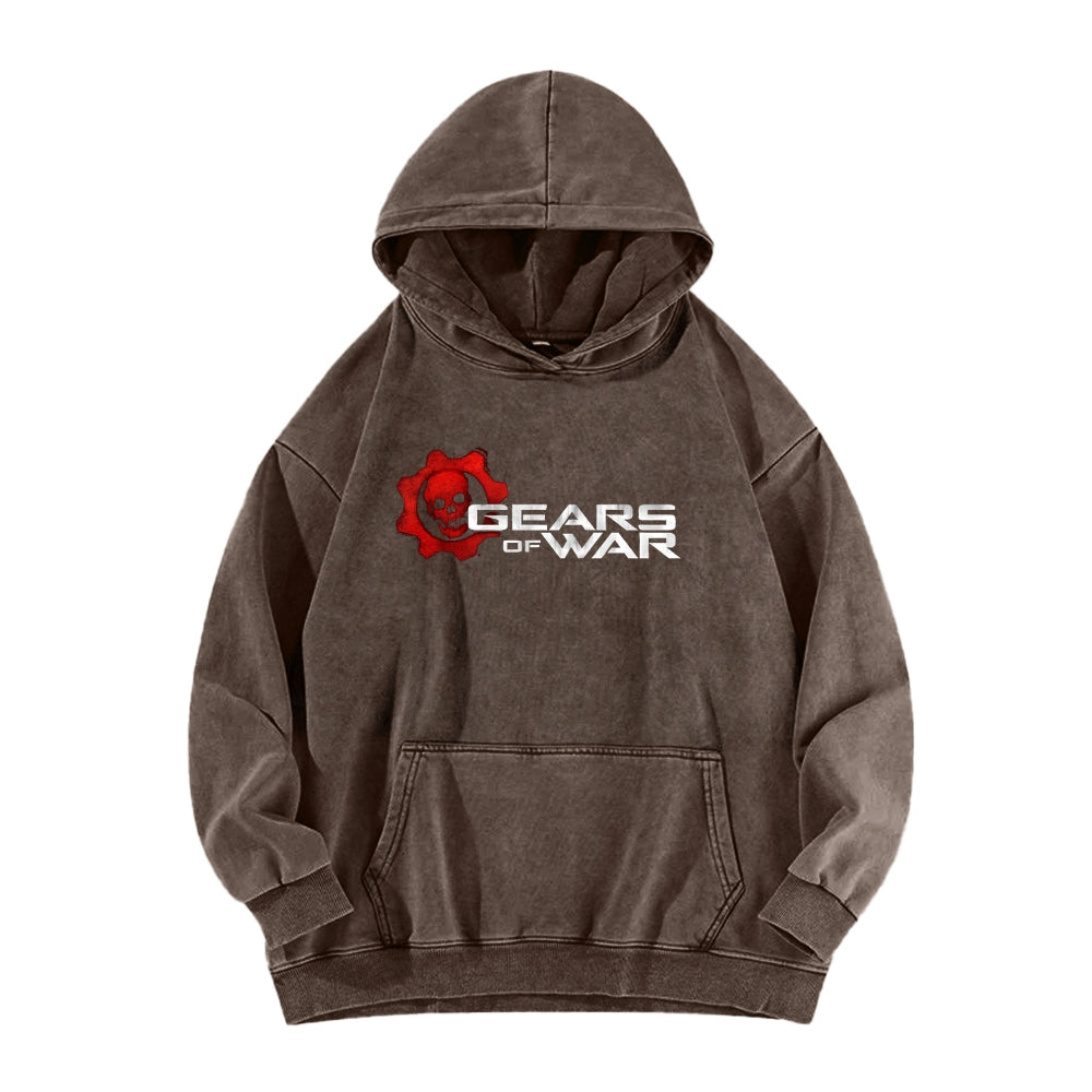 Gears of War Unisex Washed Hoodie 2512017439