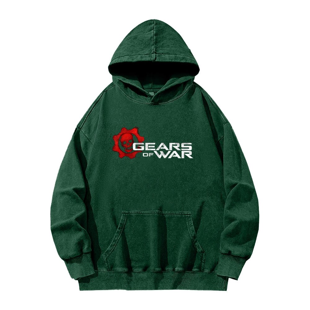 Gears of War Unisex Washed Hoodie 2512017439