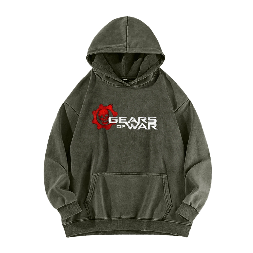 Gears of War Unisex Washed Hoodie 2512017439
