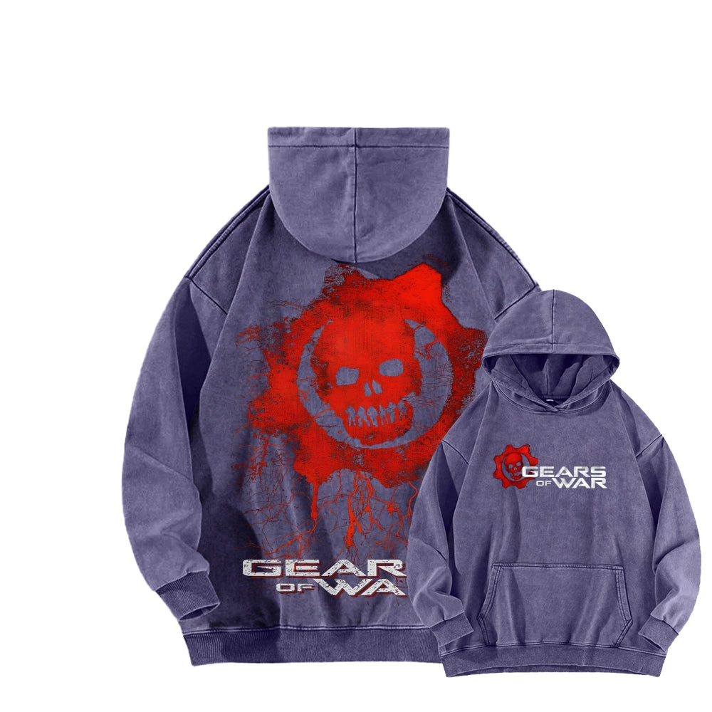 Gears of War Unisex Washed Hoodie 2512017439