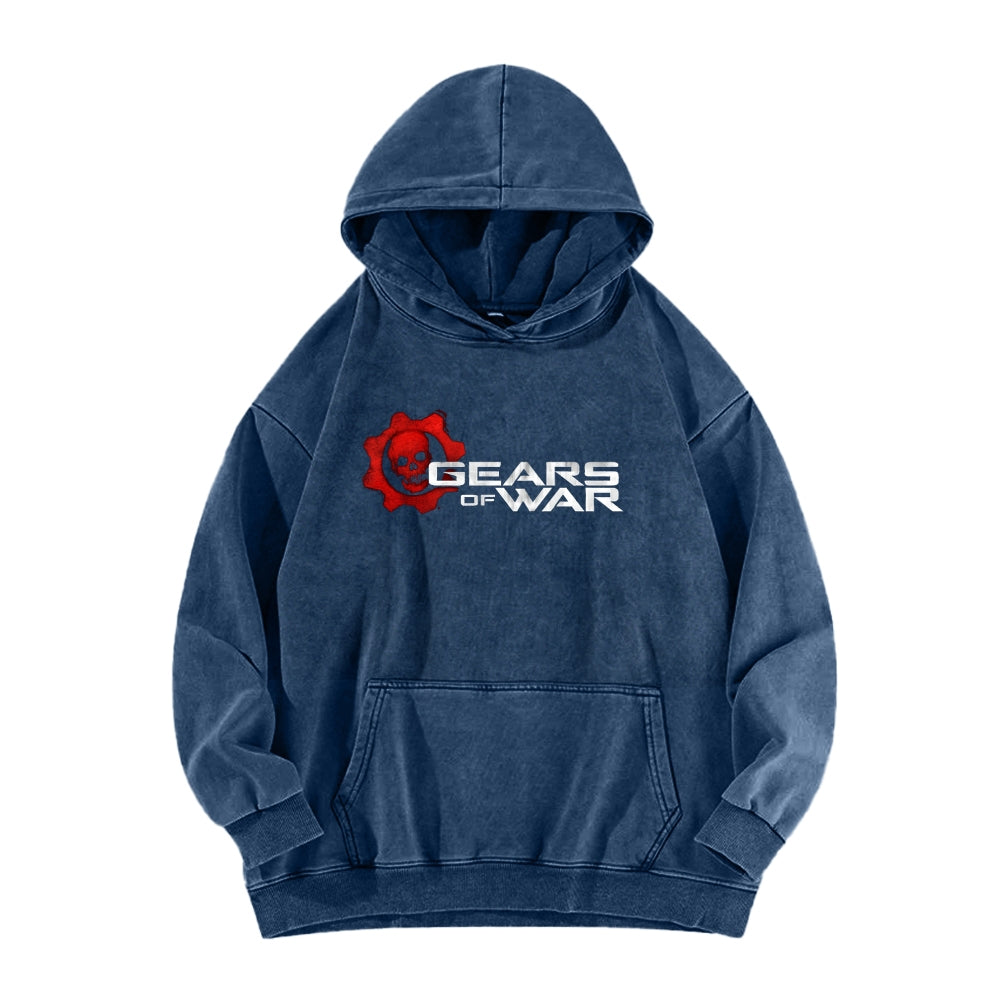 Gears of War Unisex Washed Hoodie 2512017439