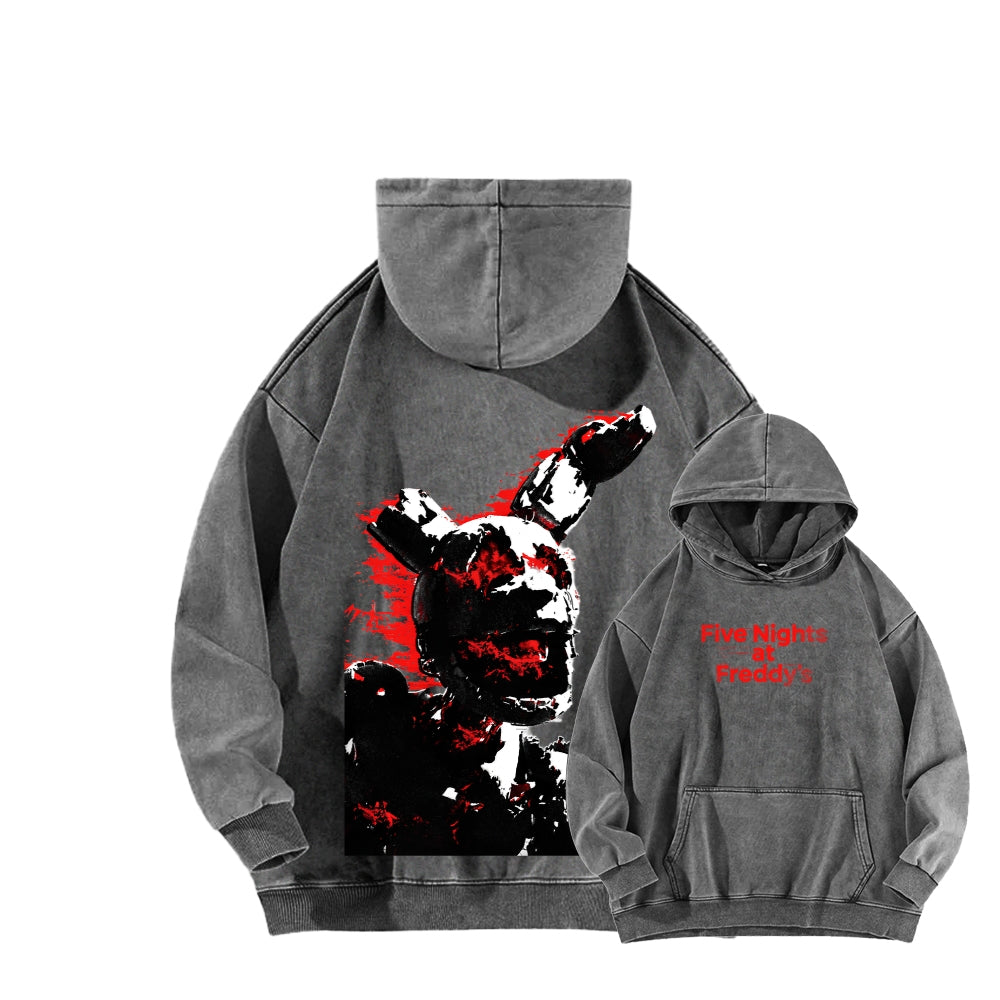 Five Nights At Freddy's Unisex Washed Hoodie 2512018263