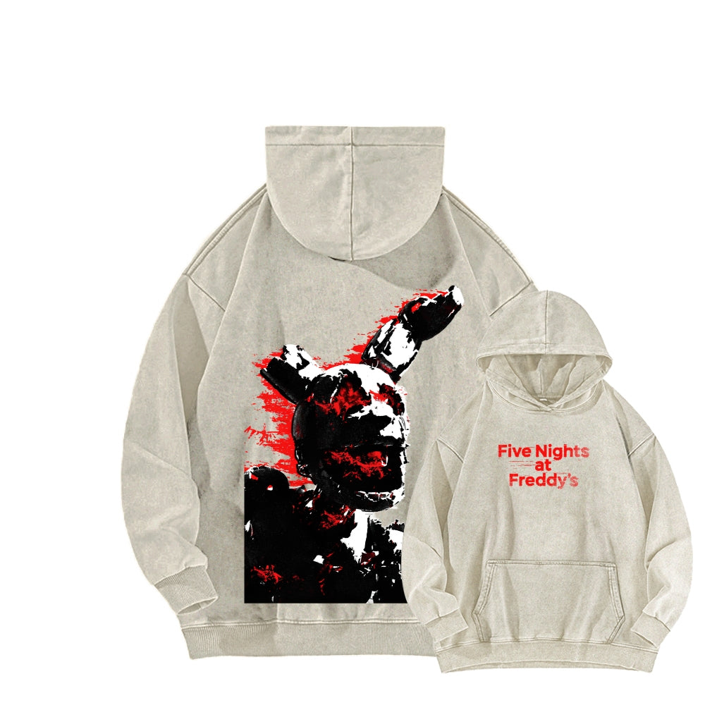 Five Nights At Freddy's Unisex Washed Hoodie 2512018263