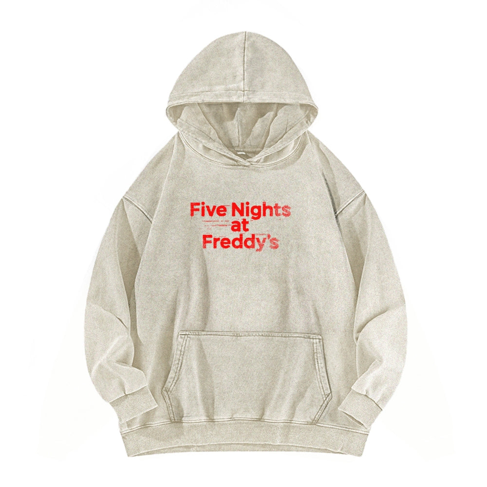 Five Nights At Freddy's Unisex Washed Hoodie 2512018263