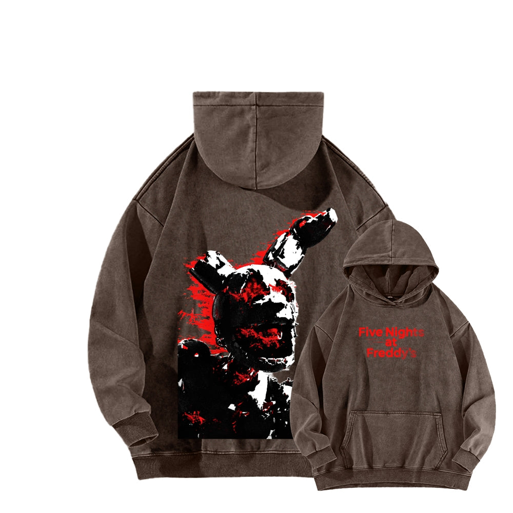Five Nights At Freddy's Unisex Washed Hoodie 2512018263